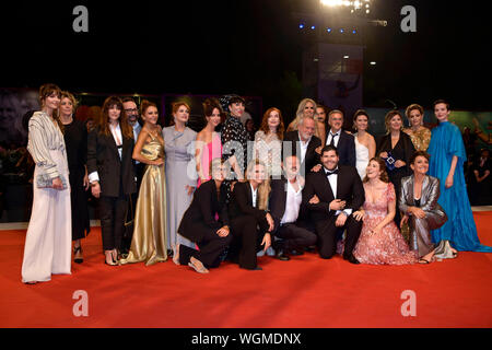 Venice, Italy. 01st Sep, 2019. 76th Venice Film Festival 2019, Red Carpet Filming Italy. Credit: Independent Photo Agency/Alamy Live News Stock Photo