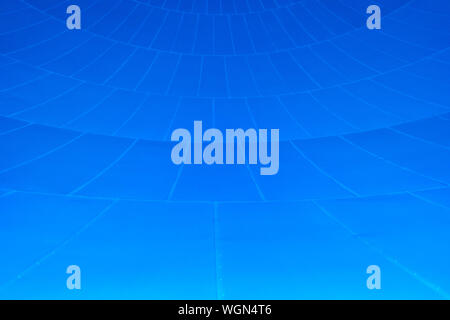 Blue background with spherical circular patterns. Stock Photo