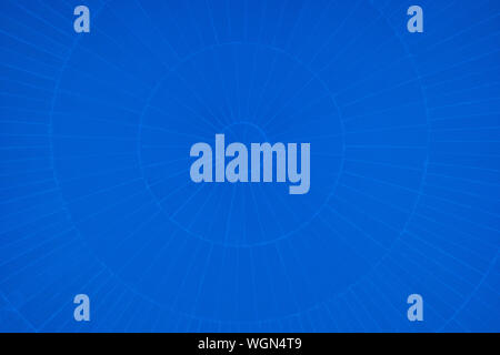Blue background with spherical circular patterns. Stock Photo