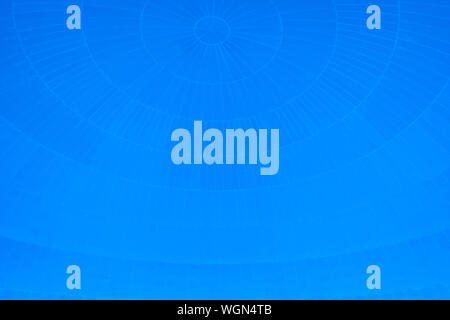 Blue background with spherical circular patterns. Stock Photo
