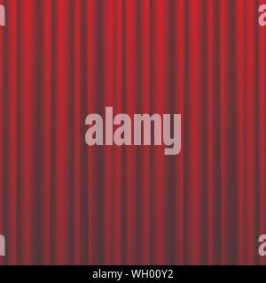 Red Theater Curtain Vector. Red Background. Theater, Opera Or Cinema ...