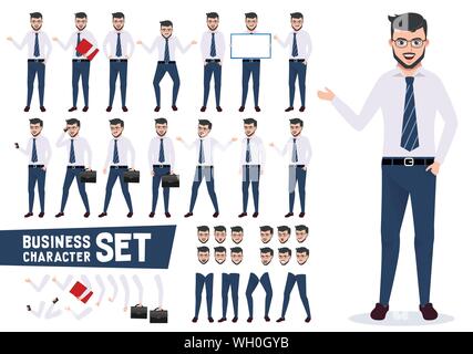 Doctor Male Character Poses Infographic Vector Stock Vector (Royalty Free)  1873338670 | Shutterstock