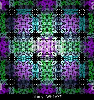 ??????abstract colored objects against a background backlit seamless vector pattern Stock Vector