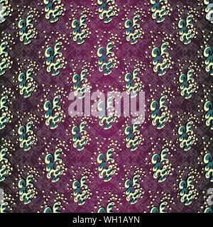 abstract objects with hearts on a light background seamless vector pattern wallpaper Stock Vector