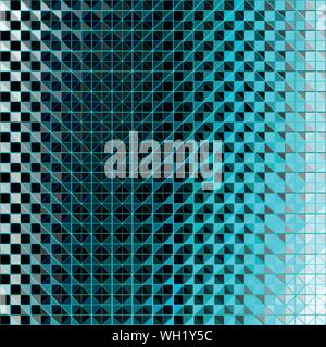 blue pixels abstract geometric background vector illustration Stock Vector
