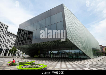 10.06.2019, Berlin, Germany, Europe - The Futurium in the government district between Kapelle-Ufer and Alexanderufer in Mitte locality. Stock Photo