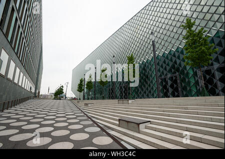 10.06.2019, Berlin, Germany, Europe - The Futurium in the government district between Kapelle-Ufer and Alexanderufer in Mitte locality. Stock Photo