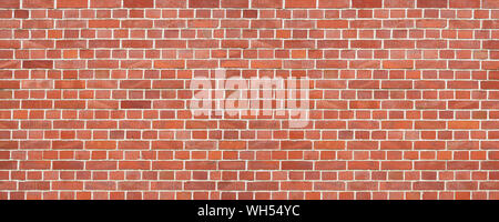 Old red dirty brick wall Stock Photo