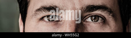Close up detail eye Stock Photo