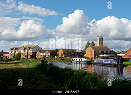 The Stainforth and Keadby Canal, Thorne, South Yorkshire, England UK Stock Photo