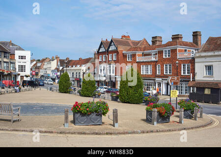 Abbey Green in Battle town centre, near Hastings, East Sussex, UK Stock Photo