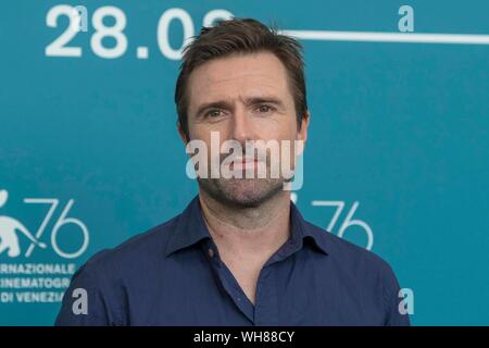 Director David Michod attends the photo call of 'The King' during the 76th Venice Film Festival at Palazzo del Casino on the Lido in Venice, Italy, on 02 September 2019. | usage worldwide Stock Photo