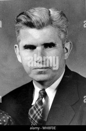 Joseph Banks Rhine (1895-1980) US Parapsychologist. Stock Photo