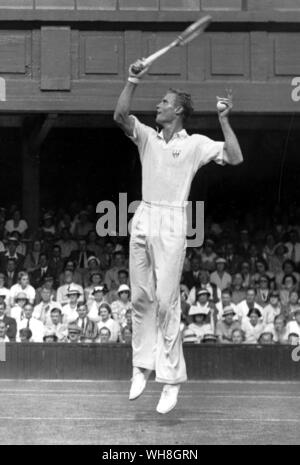 Lester Stoefen, 1930s, The Encyclopedia of Tennis page 60. Stock Photo