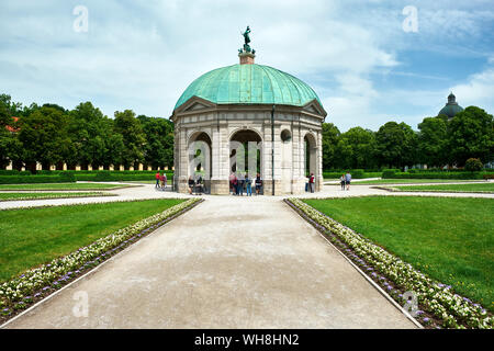 Diana Temple at Hofgarten, Munich, Germany Stock Photo