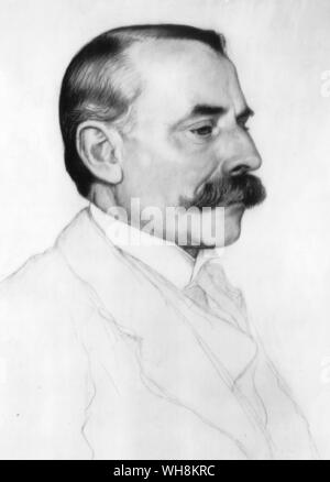 Edward William Elgar (1857-1934)  English composer 1911 Stock Photo