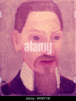 Portrait of Rainer Maria Rilke, 1875 – 1926, Austrian poet and novelist ...