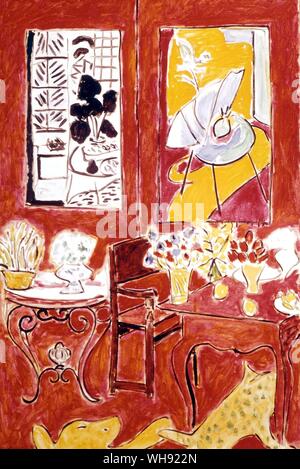 Grand Interior Rouge. Large Red Interior. by Henri Matisse