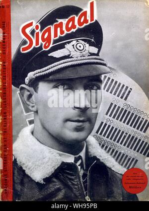 Art subjects: Ephemera/Cover of German propoganda magazine, SIGNAL. Stock Photo