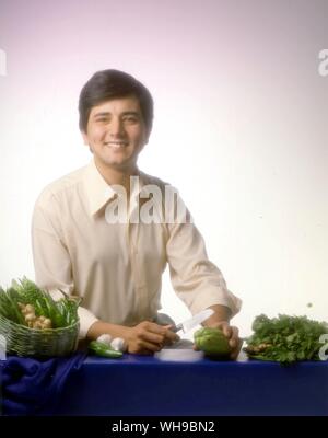 Preparing Food Indian Cooking Stock Photo