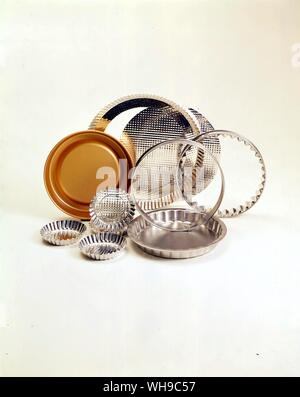 Baking Tins Stock Photo