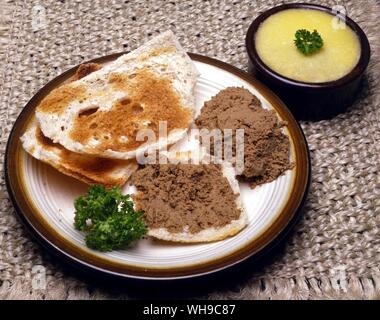 Chicken Liver Pate Stock Photo