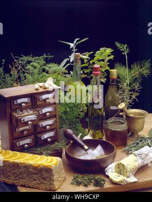 Herbs and Spices Stock Photo