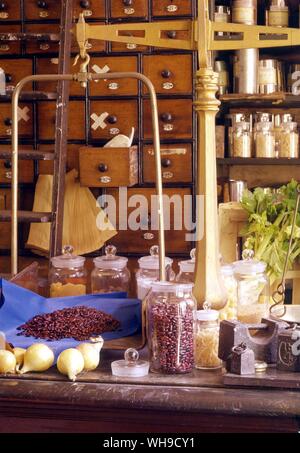 Herbs and Spices Stock Photo