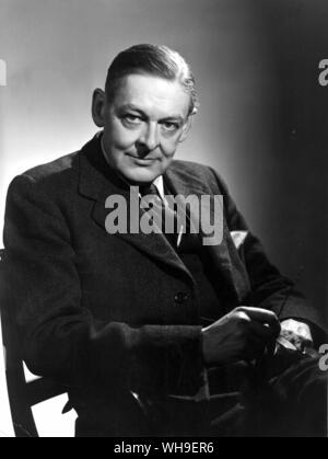 T.S. Eliot (Thomas Stearns Eliot) (1888-1965) US-born British poet, playwright and critic. Stock Photo