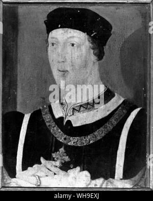 Henry VI (1421-1471), King of England from 1422, son of Henry V. Stock Photo