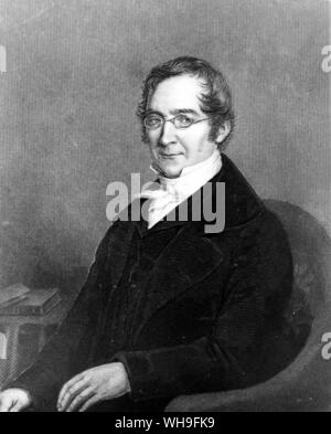 Joseph Louis Gay-Lussac (1778-1850), French physicist and chemist who investigated the physical properties of gases. Stock Photo