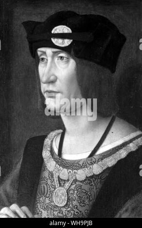 Perreal Louis XII 1462-1515 King of France from 1498 Stock Photo