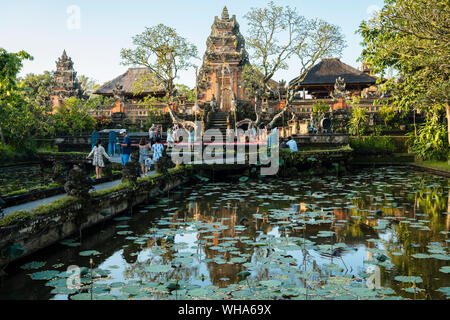 Pura Desa Ubud Water Palace, Ubud, Bali, Indonesia, Southeast Asia, Asia Stock Photo