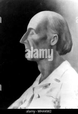 Frederick Delius by Jacob Kramer. Delius, Frederick English composer  1862-1934 . . . . . Stock Photo