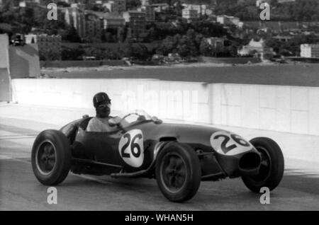 Graham Hill 23 May 1958. . Hill, Graham British automobile racer; won Formula One Grand Prix championship 1962, 1968; won Indianapolis 500 1966; died in airplane crash  1929-1975 . . Stock Photo