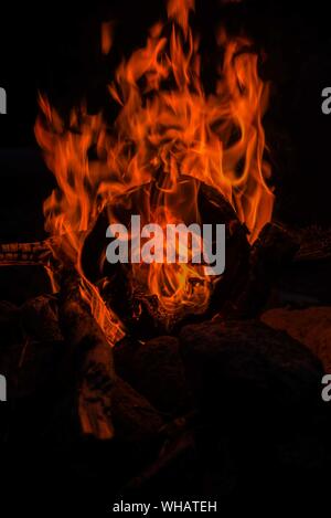 ring of fire Stock Photo