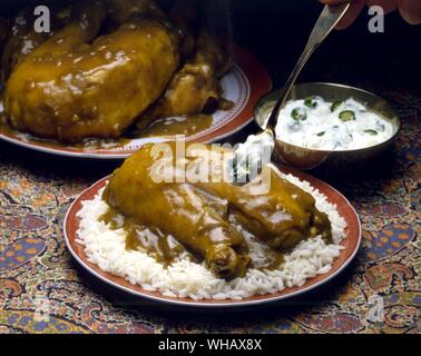 Chicken Curry Stock Photo