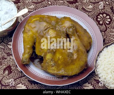Colonel Kenney Herbert's Chicken Curry Stock Photo