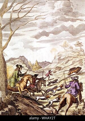 Fox Hunting 1680 Stock Photo