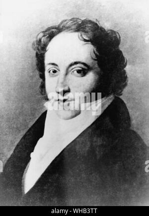 Gioachino Antonio Rossini [1] (February 29, 1792 - November 13, 1868) was an Italian composer. Stock Photo