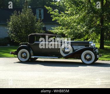 Transport Road 1931. Cord L-29 Cabriolet . . Stock Photo