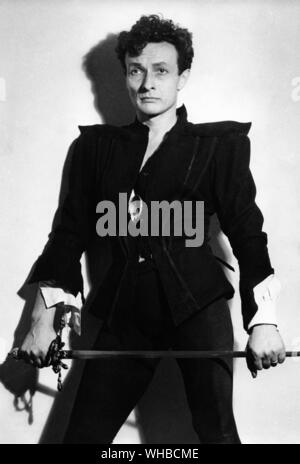 Jean Louis Barrault as Hamlet. Theatre Marigny 1946 Stock Photo