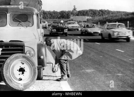 Jacques Tati, French filmmaker, actor and comedian, at the Mar del ...