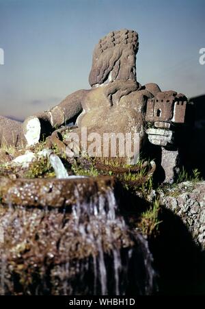 Fountain, Villa Doria - Pamphilj , Rome , Italy . Stock Photo