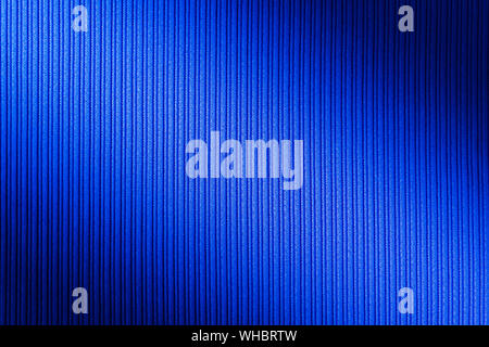 Decorative background blue color, striped texture diagonal gradient. Wallpaper Art. Design Stock Photo