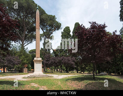 italy, rome, celio, villa celimontana, entrance gate Stock Photo - Alamy