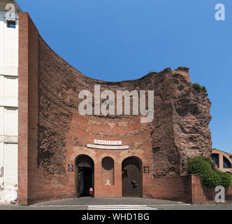 Basilica of St. Mary of the Angels and the Martyrs in Rome; Italy Stock Photo