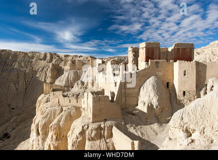 Tsaparang, Guge Kingdom, Tibet, China Stock Photo