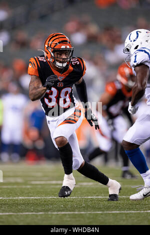 Cincinnati Bengals cornerback Anthony Chesley (38) during NFL football ...