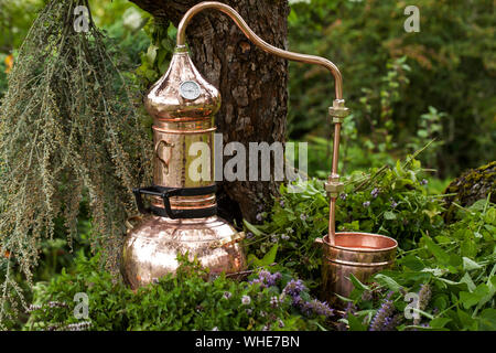 Alembic is a distilling apparatus of Arabic origin which may be used to ...